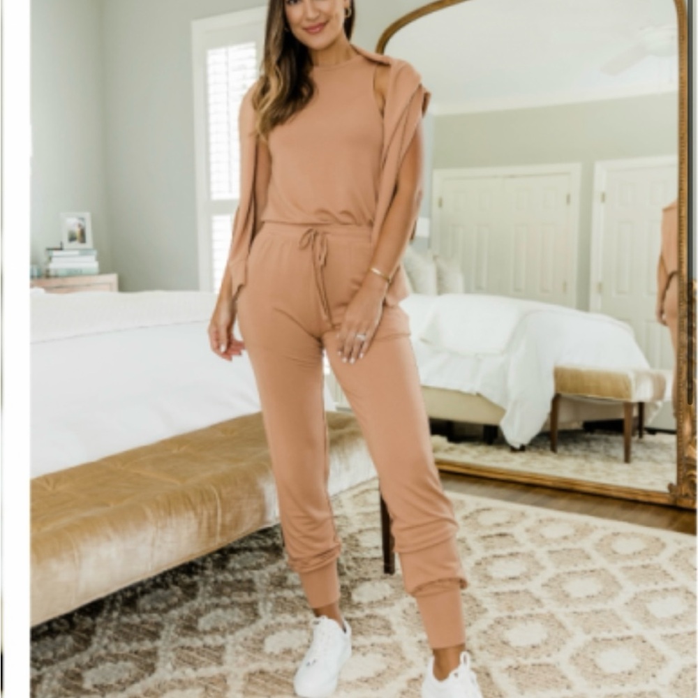 Kathleen Barnes for The Drop 3 Piece Tan  Outfit